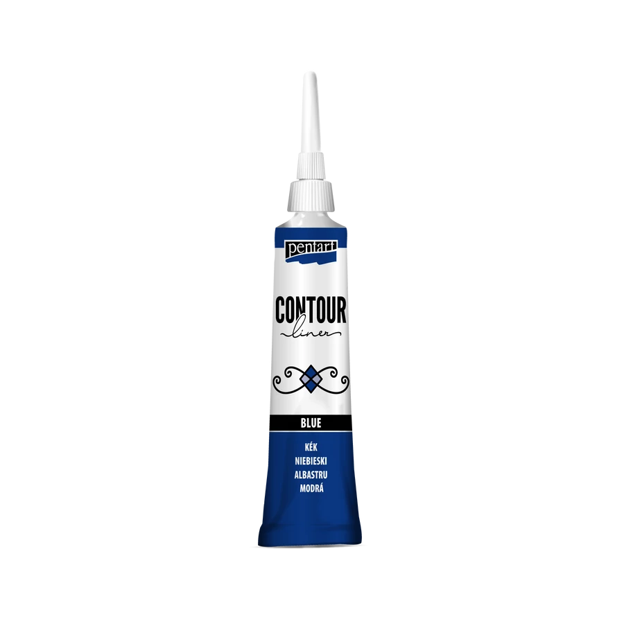 Pentart Contour Liner (20ml) - Rustic Farmhouse Charm