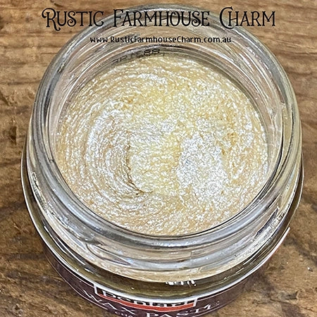 SPARKLING SILVER Chameleon Wax Paste by Pentart 20ml - Rustic Farmhouse Charm