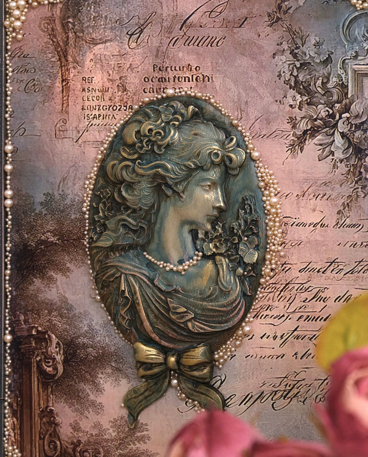NEW! LaBlanche Mould - CAMEOS (12.7 cm x 20.3 cm)
