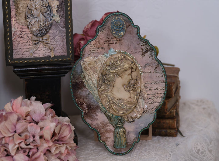 NEW! LaBlanche Mould - CAMEOS (12.7 cm x 20.3 cm)