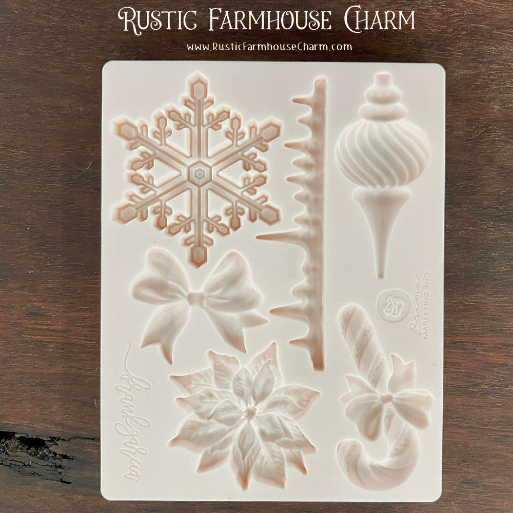 NEW! CANDY CANE LANE Mould by Frank Garcia - Rustic Farmhouse Charm