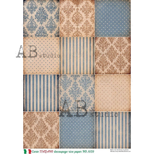 ABstudio Rice Paper - CARTE ITALIANO 1039 (A4)