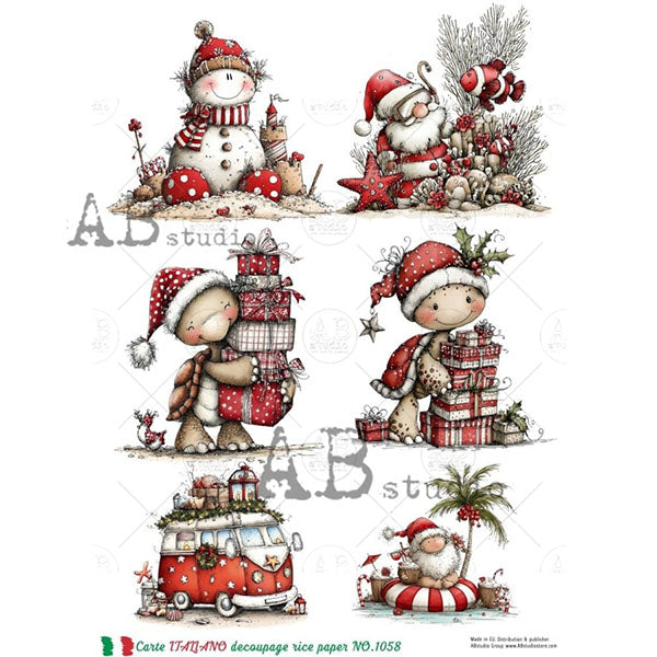 ABstudio Rice Paper - CARTE ITALIANO 1058 (A4)