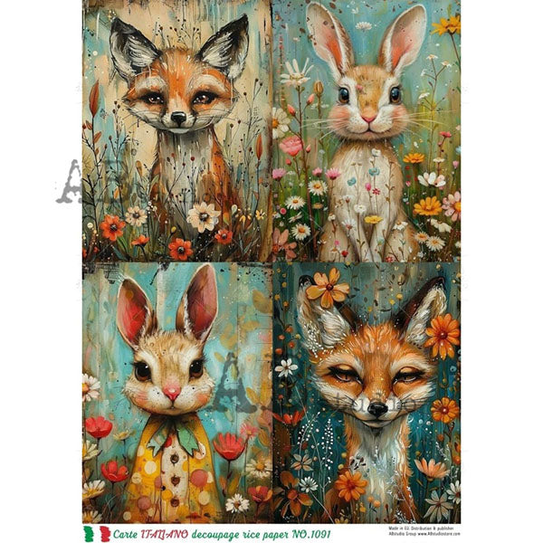 ABstudio Rice Paper - CARTE ITALIANO 1091 (A4)