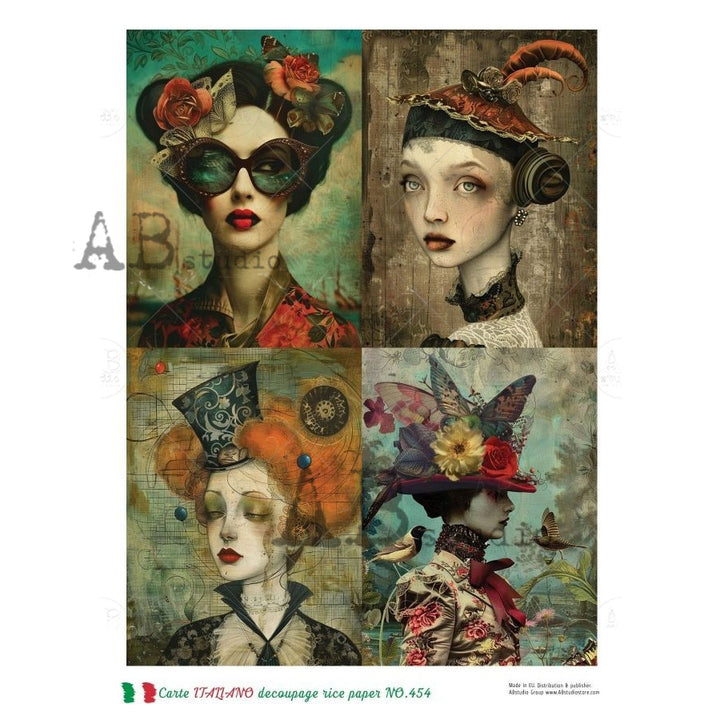 ABstudio Rice Paper - CARTE ITALIANO 454 (A4)