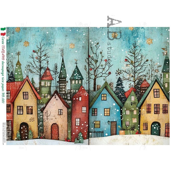 ABstudio Rice Paper - CARTE ITALIANO 681 (A4)