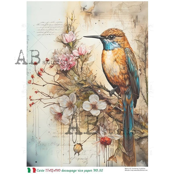 ABstudio Rice Paper - CARTE ITALIANO 92 (A4)