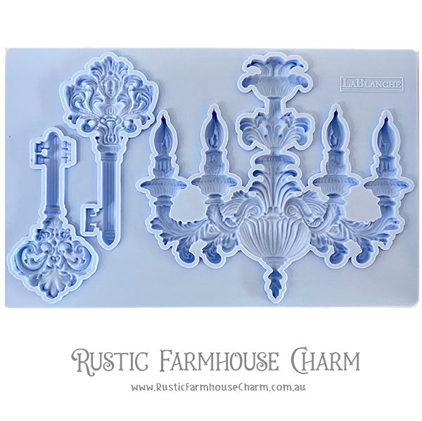 LaBlanche Mould - CHANDELIER (12.7 cm x 20.3 cm)
