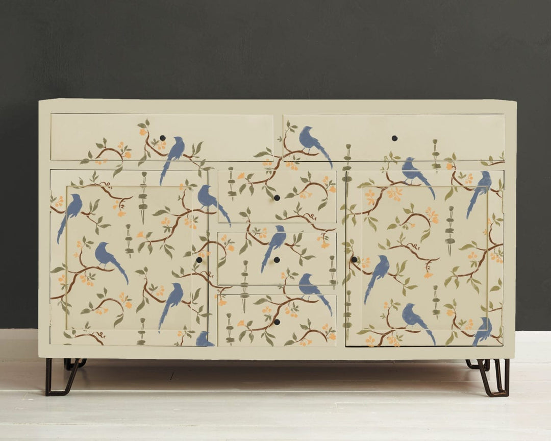 Annie Sloan Stencil Set - CHINOISERIE BIRDS