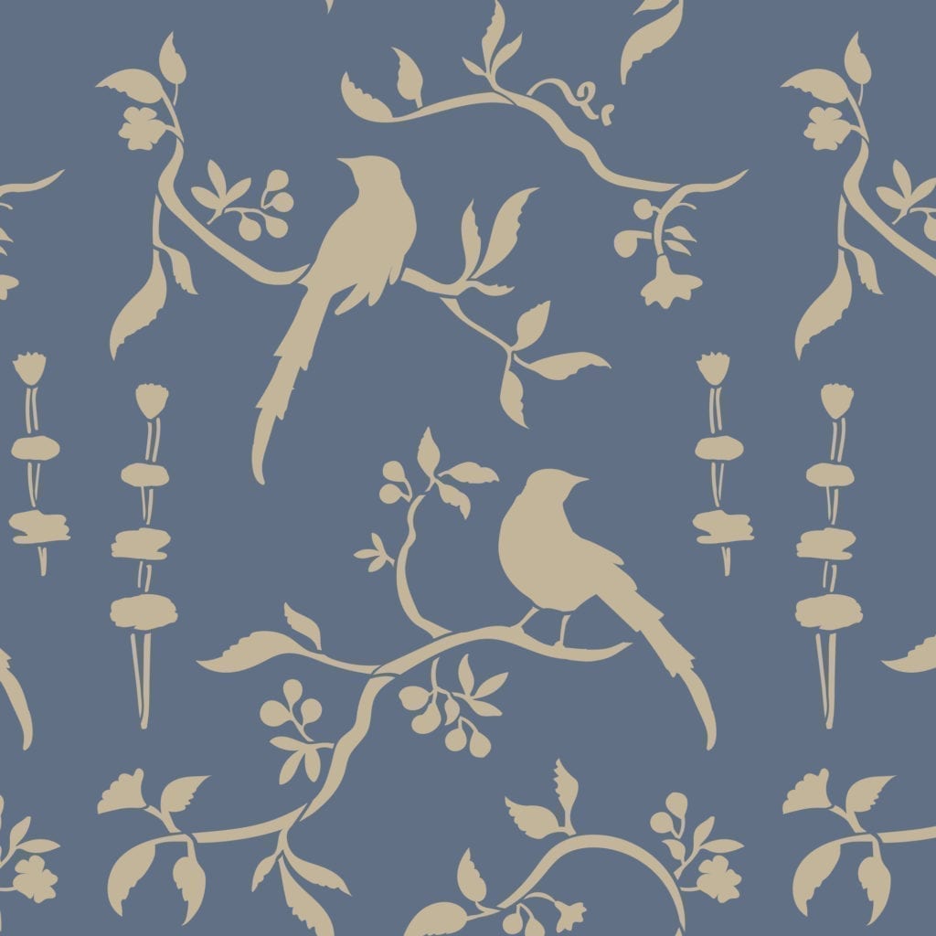 Annie Sloan Stencil Set - CHINOISERIE BIRDS