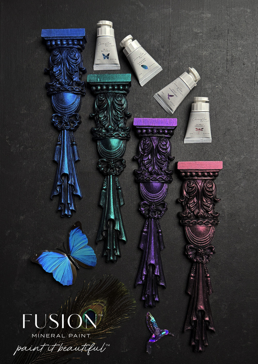 NEW! Fusion™ ChromaFlex™ Variety Pack of 4 - Rustic Farmhouse Charm