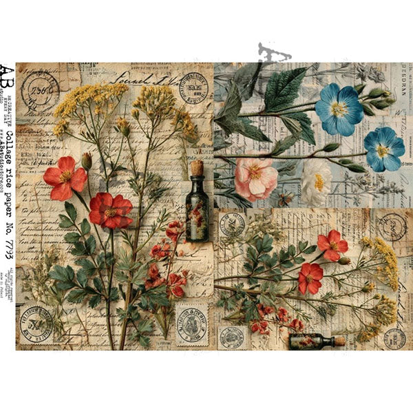 ABstudio Rice Paper - COLLAGE 7793 (A4)
