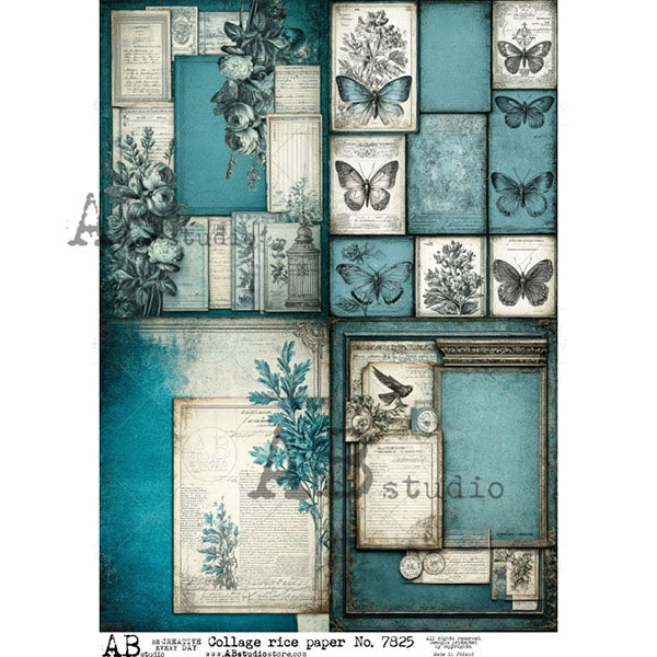 ABstudio Rice Paper - COLLAGE 7825 (A4)