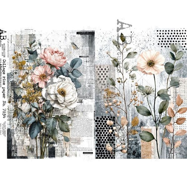 ABstudio Rice Paper - COLLAGE 7834 (A4)