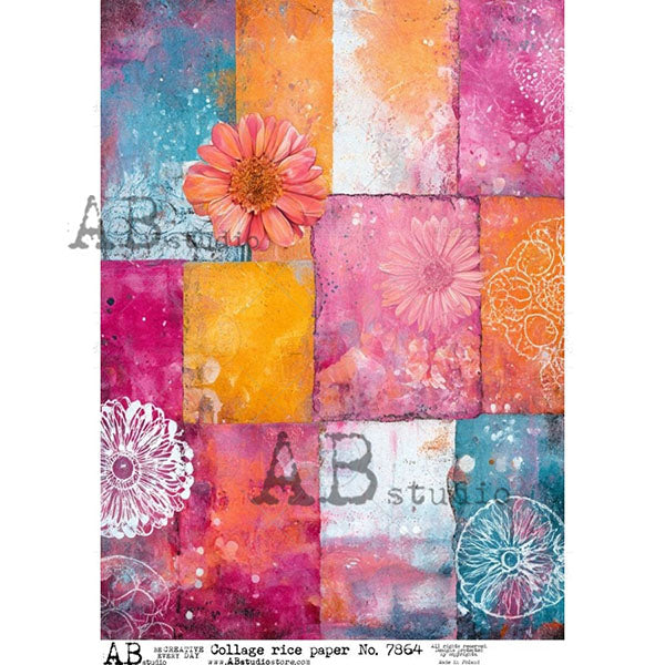 ABstudio Rice Paper - COLLAGE 7864 (A4)