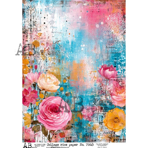 ABstudio Rice Paper - COLLAGE 7865 (A4)
