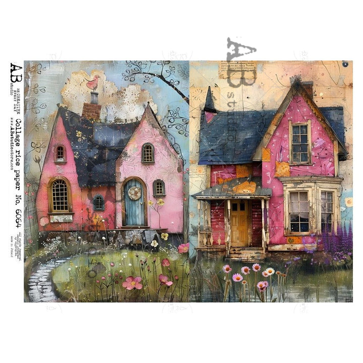 ABstudio Rice Paper - COLLAGE 6064 (A4)