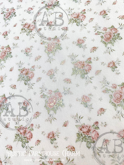 ABstudio Rice Paper Colour/Gold-Gilded - 1072 (A4)