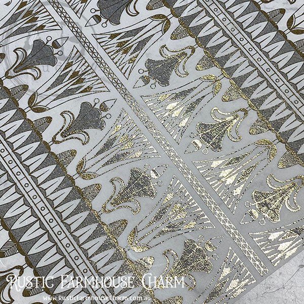 ABstudio Rice Paper Colour/Gold-Gilded - 1421 (A4)