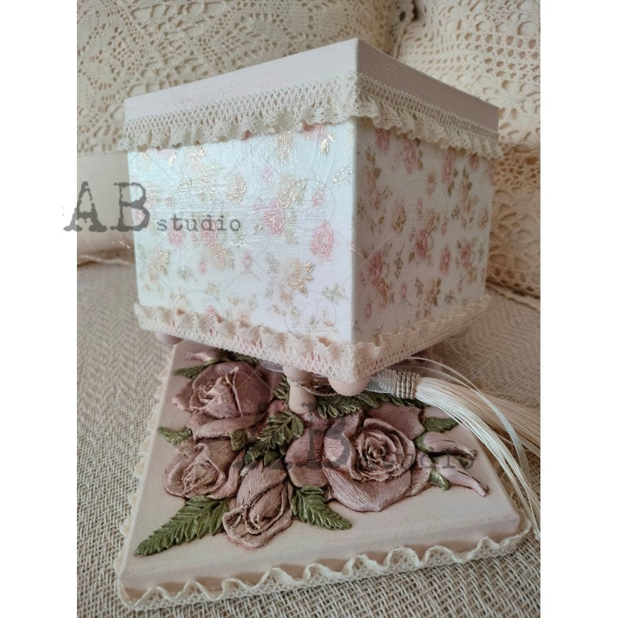 ABstudio Rice Paper Colour/Gold-Gilded - 1049 (A4)