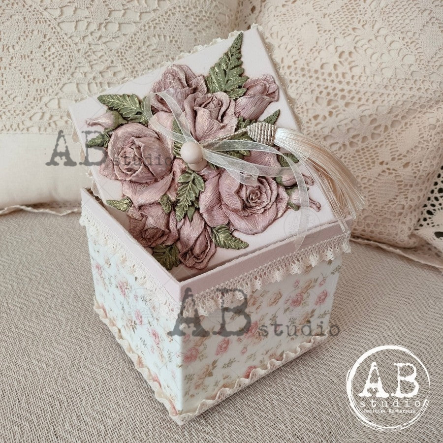 ABstudio Rice Paper Colour/Gold-Gilded - 1049 (A4)