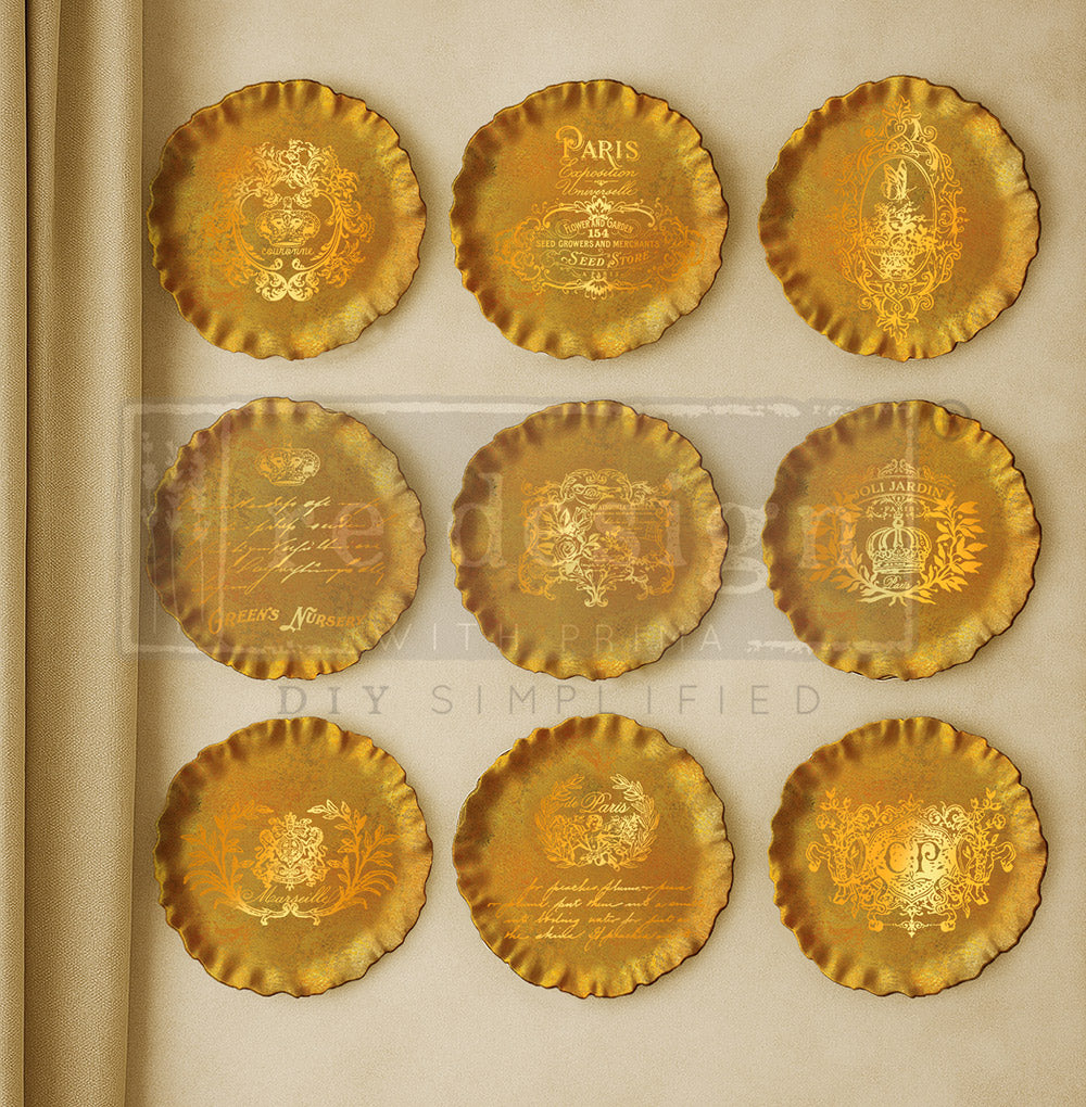NEW! Redesign Mould - CONTOURS OF GRACE (6" x 6") - Rustic Farmhouse Charm