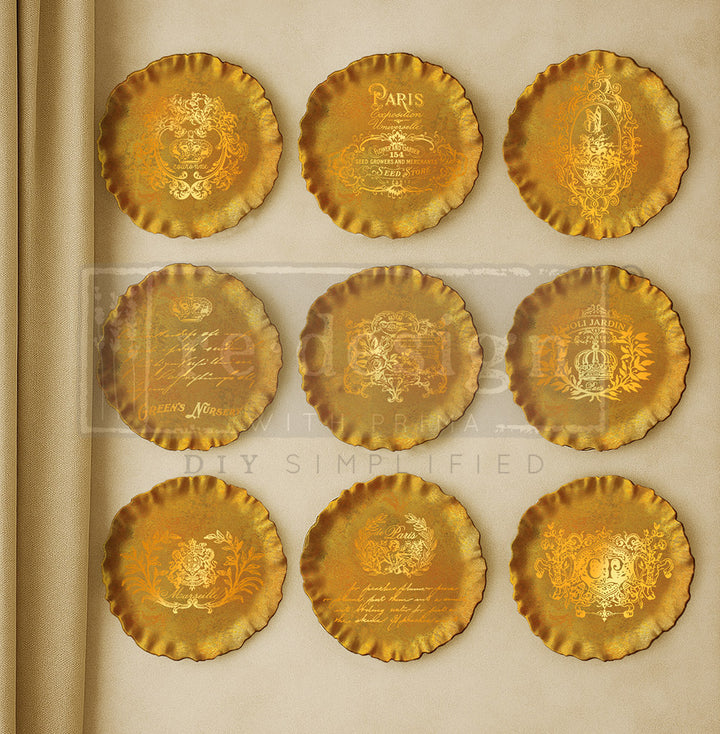 NEW! Redesign Mould - CONTOURS OF GRACE (6" x 6") - Rustic Farmhouse Charm
