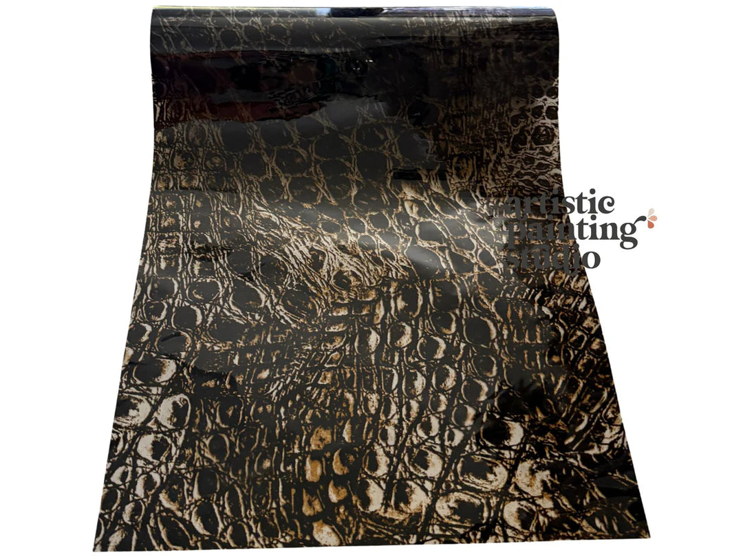 Artistic Painting Studio Metallic Foil - COOPER CROCODILE (Semi-Transparent)