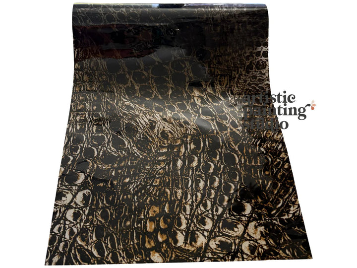Artistic Painting Studio Metallic Foil - COOPER CROCODILE (Semi-Transparent)