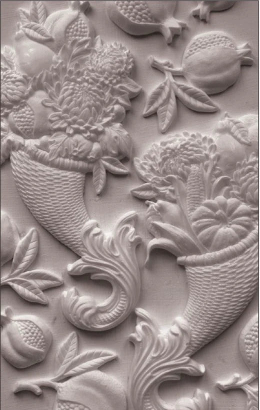NEW! IOD Mould - CORNUCOPIAS (6"x10", 15.24cm x 25.4cm)
