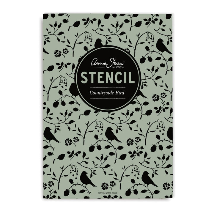 Annie Sloan Stencil Set - COUNTRYSIDE BIRD