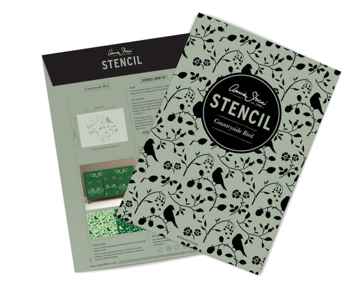 Annie Sloan Stencil Set - COUNTRYSIDE BIRD