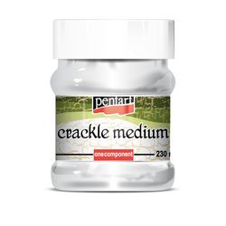 CRACKLE MEDIUM by Pentart 230ml - Rustic Farmhouse Charm