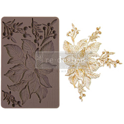 Redesign Mould - CRIMSON BLOOMS - Rustic Farmhouse Charm