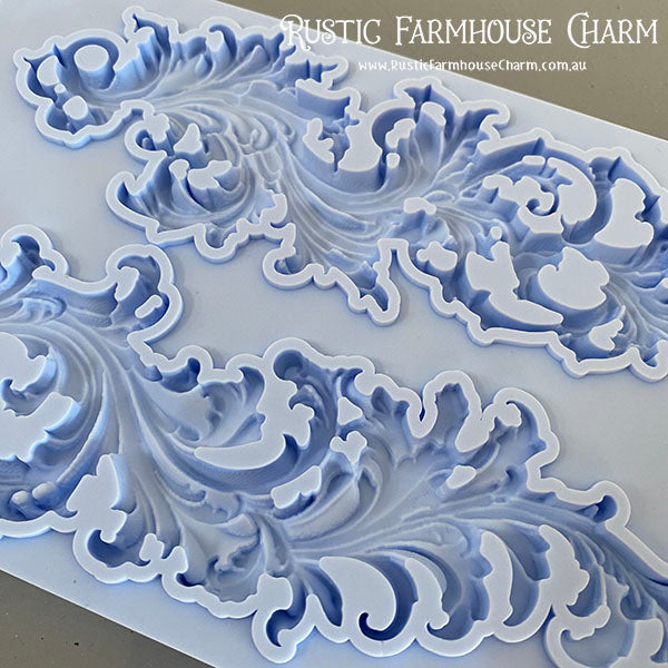 LaBlanche Mould - CURVED ORNAMENT (12.7 cm x 20.3 cm)