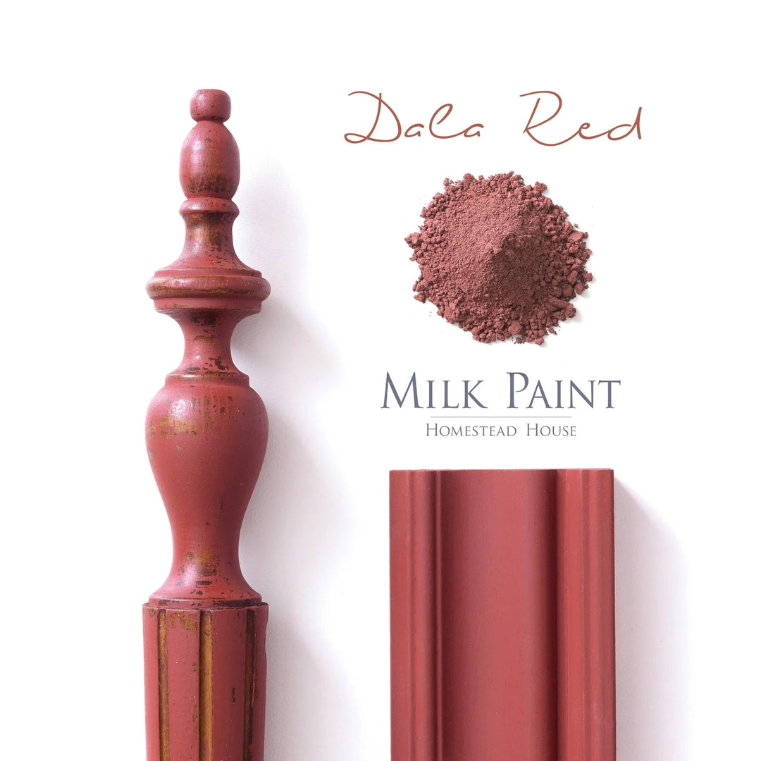 Homestead House Milk Paint - DALA RED - Rustic Farmhouse Charm
