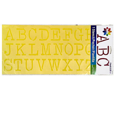 TYPEWRITER ALPHABET Stencil by Delta (20.96cm x 45.72cm)
