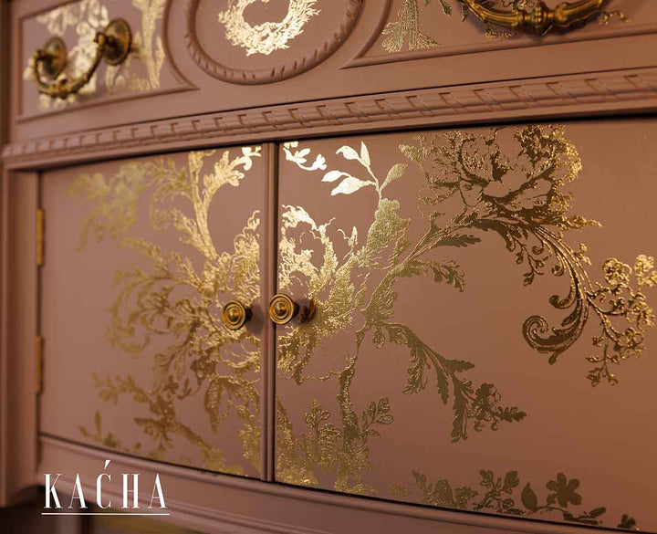NEW! Redesign Gold Foil Transfer - EGLANTINE ELEGANCE (45.72cm x 60.96cm)