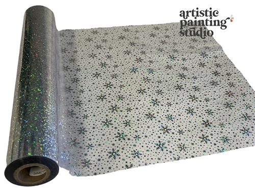 Artistic Painting Studio Metallic Foil - ELSA SNOWFLAKE HOLOGRAM
