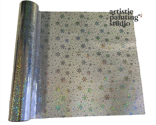 Artistic Painting Studio Metallic Foil - ELSA SNOWFLAKE HOLOGRAM