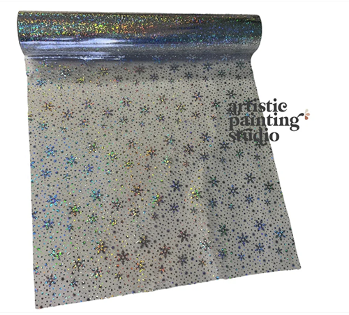 Artistic Painting Studio Metallic Foil - ELSA SNOWFLAKE HOLOGRAM