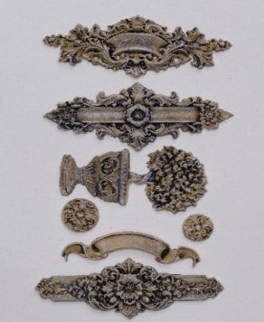 NEW! LaBlanche Mould - EMBLEM (12.7 cm x 20.3 cm)