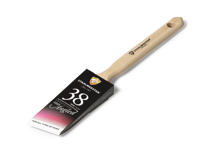 Staalmeester® Paintbrush EXQUISITE PEARL ANGLED 38mm (100% Synthetic) - 2024 #15 - Rustic Farmhouse Charm
