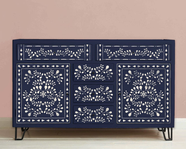 Annie Sloan Stencil Set - FAUX BONE INLAY