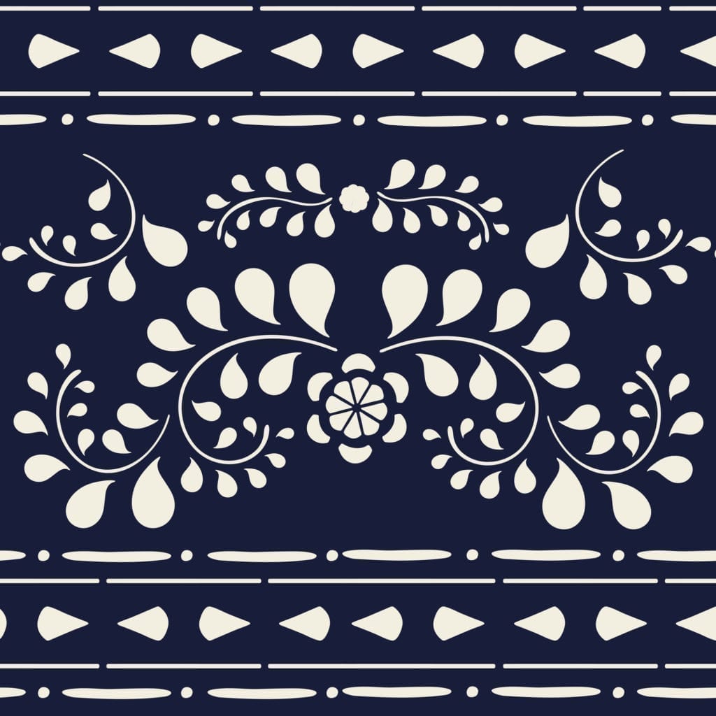 Annie Sloan Stencil Set - FAUX BONE INLAY