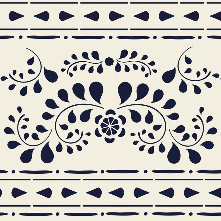 Annie Sloan Stencil Set - FAUX BONE INLAY