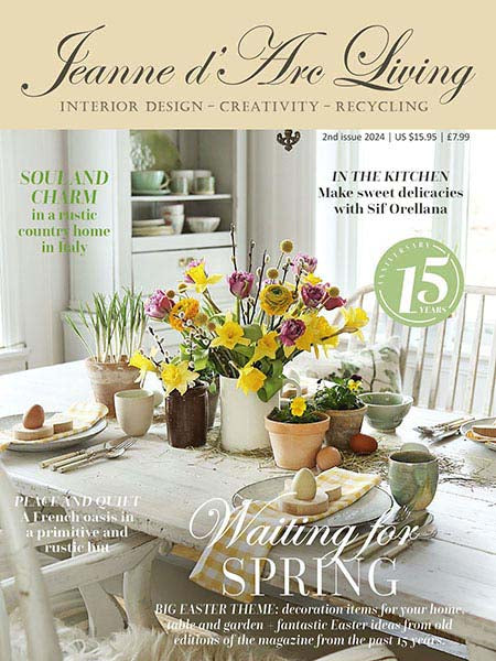 NEW! Jeanne d'Arc Living Magazine - 2nd Issue of 2024 (February) - Rustic Farmhouse Charm