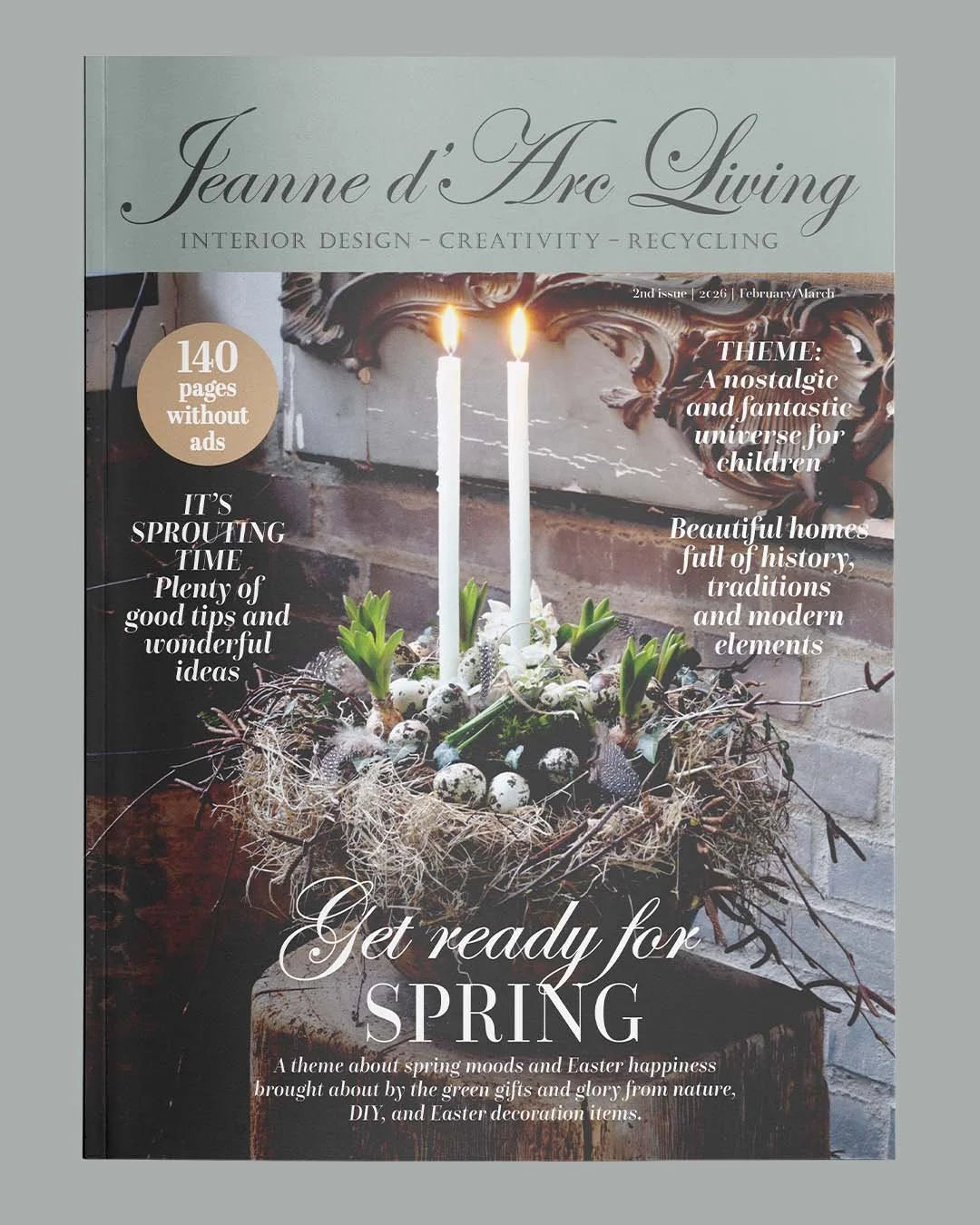NEW! Jeanne d'Arc Living Magazine - 2nd Issue of 2026 (Feb) FREE SHIPPING* - Rustic Farmhouse Charm