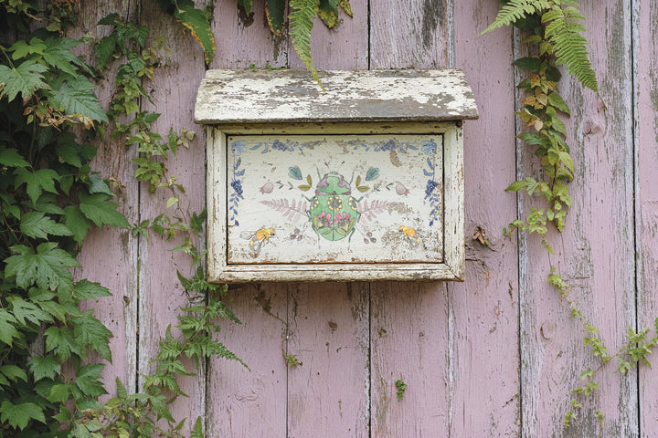 NEW! IOD Transfer Pad - FERN FABLES (set of eight 8"x12" sheets) - Rustic Farmhouse Charm