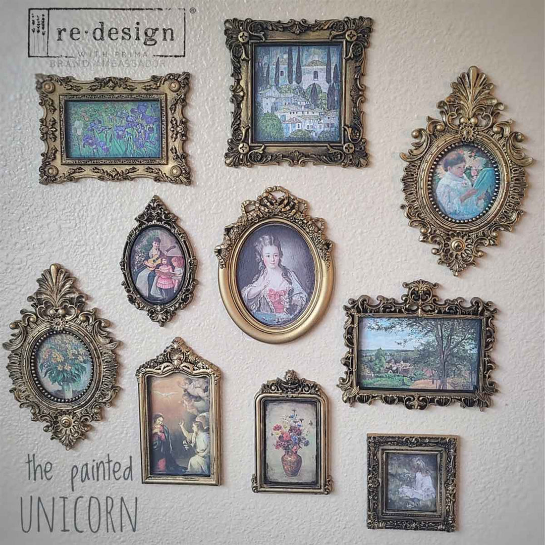 NEW! Redesign A4 Transfer - FLORAL AMBIANCE